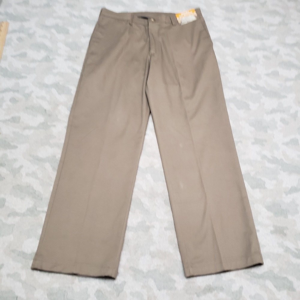 Wrangler Pants Mens 34x30 Brown Pockets NWT